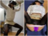 【職場VR悪戯】長身美人事務員への衝動（黒スト編）