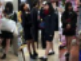 ６人のJK風のはみ出しパンチラ動画　２１５