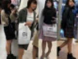 ４人のお姉さんの逆さパンチラ動画　２１７
