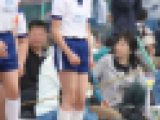 パンパンたんピー　138  時代を先取り？マスク姿で徒競走