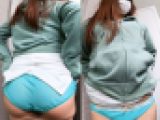 【ワンコイン人妻パンチラ】自粛中だから得意の営業も出来ないモンモンおばさん