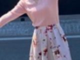 タレント？アイドル？スカウト？超美形のフレアスカートの中身は超食い込みパンティ！
