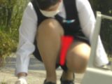 ☆ムチムチ対決！☆草取りOL vs JK,生保、外〇人