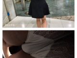 神回！美少女のスカートめくりにしゃがみパンチラ