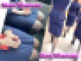 禁断の瞬間46☆旧赤グランドスタッフさん粘着！真上から黒スト観察に大興奮^ ^