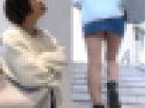 【盗撮】茶髪に近いほぼ黒髪ボブの美女を付け回して粘着盗撮！！！！！！