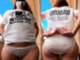 【ワンコイン人妻パンチラ】自転車でとんでもないスピードを出して買い出しに向かうおばさん