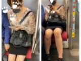 美人お姉さんの対面エロ過ぎる生足美脚229