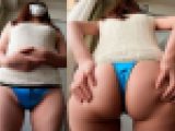 【ワンコイン人妻パンチラ】大人気のカフェに「たったひとりで」朝一番で並ぶおばさん