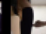 超美人！ダ○キンのお姉さんを再び現場、逆さ撮り。