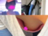 汗かきショートヘア配達員のふっくらピンク乳首が届きました！