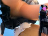 #2 夢の国の色気美女JKに声かけ逆さ。脚開きすぎ！がっつりフロント＆バック。