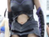 コスプレ2017夏特徴的なへそ食い込みを直す仕草に興奮！【動画】イベント編 3835と3844セット販売