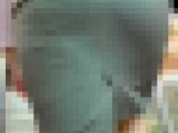 お姉さんの後ろ姿 １６１　２人　ムチムチ　タイトスカート　立ち姿をじっくりと　迫力の爆尻　階段上り　パンツ＆タイトスカート