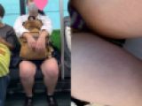 [4K] 前背負いリュックの悲劇?