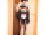 新春お年玉企画！?顔出し?パンチラ?超スレンダー美少女③（制服+黒ストッキング+パンツ１００