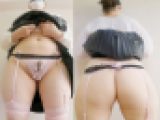 【ワンコイン人妻パンチラ】「恐らく調教される予定だった」彼氏さんにバックレされたおばさん