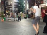 【街で見かけた素敵なお尻】 お昼休みのOLさん