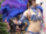 4K 現役美人JDサンバダンサー イベント中に衣装がずれて乳輪露出