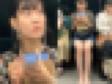 デニミニから美脚を見せてくれる清潔感がある美人女子大生（前編）