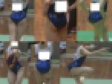 小顔で可愛い体線の綺麗な選手撮り　後編