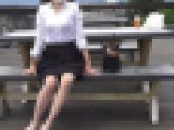 久慈〇子アナ似・女子社員　昼休みに7階から追跡