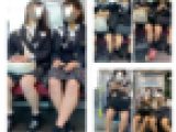 6名のJK風制服美女の対面エロ過ぎるミニスカ生脚234