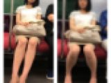 脚フェチ371 美人女子大生の対面エロ過ぎる生足美脚