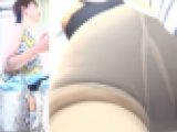 [★新作][★顔出し]パンチラ盗撮 OLさん 黒パンツに黒ブラジャーまで丸見え