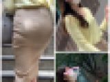 【清楚系純粋エロOL】お尻のムニムニ感とボテ尻のボリューム感がたまらん。寝バックで肉棒をガンガンぶち込んでヤりたい【594】