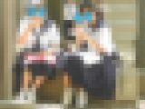 制服姿の女のコを撮影しました！！１３７