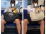 JK風制服美女の対面エロ過ぎる生足美脚260