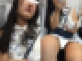 【秋分の日限定企画】(電車対面）（顔出）薄布ミニミニワンピをお召になって…きゅっと引締まったあんよをくぱぁ～っとひらく女子大生さ