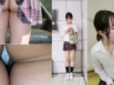 【エロすぎ】超美人JKのマ〇コ丸見えって大丈夫すか？エグい食い込みの美脚すぎJKの毛丸見え【二日粘着】