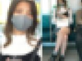 盗影を警戒して睨んできた長身モデル女子大生（中編）