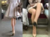 【10/31まで顔出し】神クラス美女JDが睨みながらスト越しパンティ何回も見せてくれる【音有り再販】