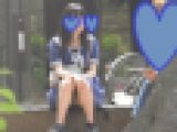 新タイトルです！！（ＦＨＤ）大変です！！私服姿の若いコちゃんのパンツが見えてますよ１