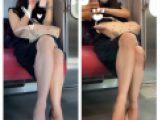 脚フェチ401 脚を組むS級美人お姉さんの対面エロ過ぎる生足美脚