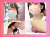 【爆乳人気ホステスの溢れる爆乳&コリコリちっぱい】【W純白食い込みTバック】