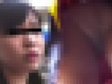 【顔出し】都会の美女のパンティ134