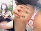 冷たい視線投げながらスカートめくるツンデレ○K！見られて興奮！？あそこに恥シミ！_TPC-038
