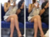 脚を組む美人お姉さんのエロ過ぎる生足美脚571