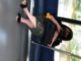 電車対面　脚フェチ