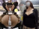【おまけ動画付き】【後編】爆乳おっぱい！！エグ過ぎるパンチラ＆デカ乳を披露する変態お姉さん！！
