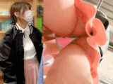 【2人分】神アングル！国宝級ノーブラ娘に遭遇！完璧すぎる食い込みでほぼ露出狂?in雑貨店【パンチラ/胸チラ】