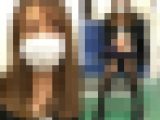 スレンダーな黒ストッキング美脚が美しい可愛いOLさん（前編）