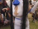 Ultra高画質動画 公然ワイセツ！完全に露出狂！コスプレイベントで乳首乳輪丸出しのまま撮影されてしまったコスプレイヤー
