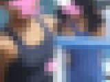 【スクール水着水泳大会潜入２】スク水チクポチＪ〇ちゃん粘着接写