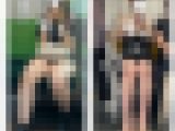 ２名の美人お姉さんの対面エロ過ぎる生脚美脚696