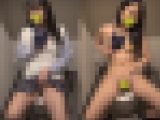 デパートのトイレでこっそりオナニーしちゃうJK90